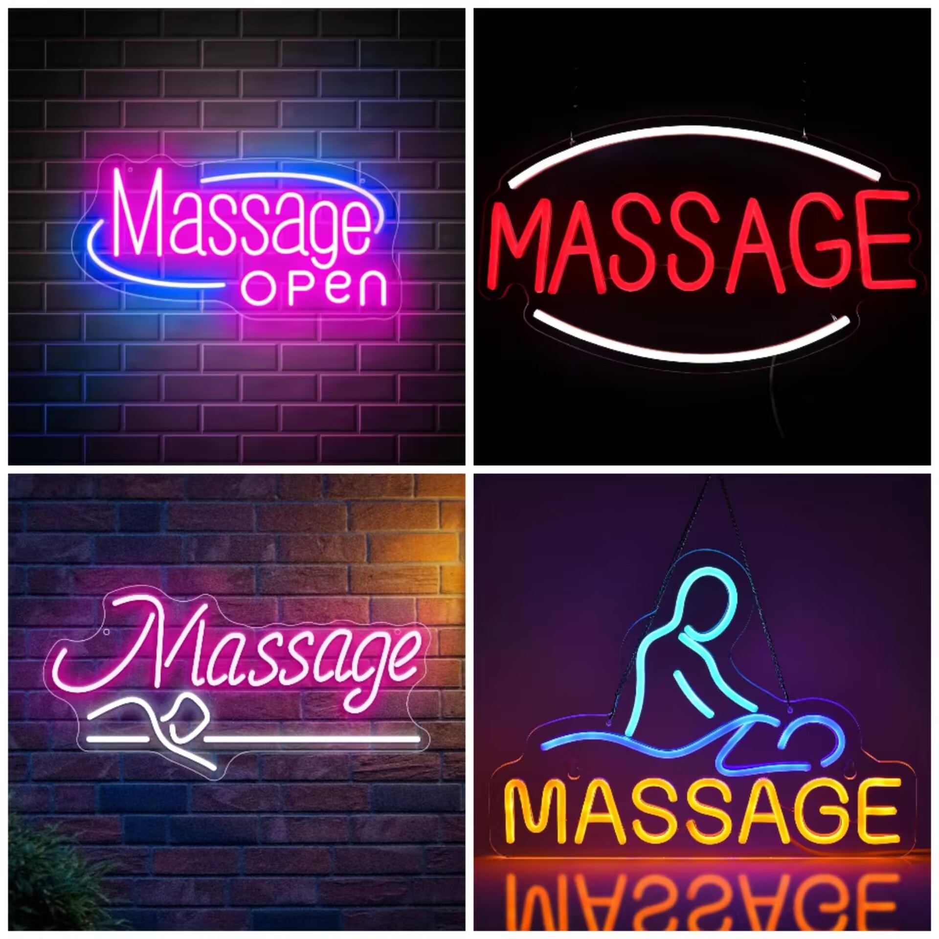 Enseigne lumineuse LED néon di - Spa Wellness Salon avis et prix