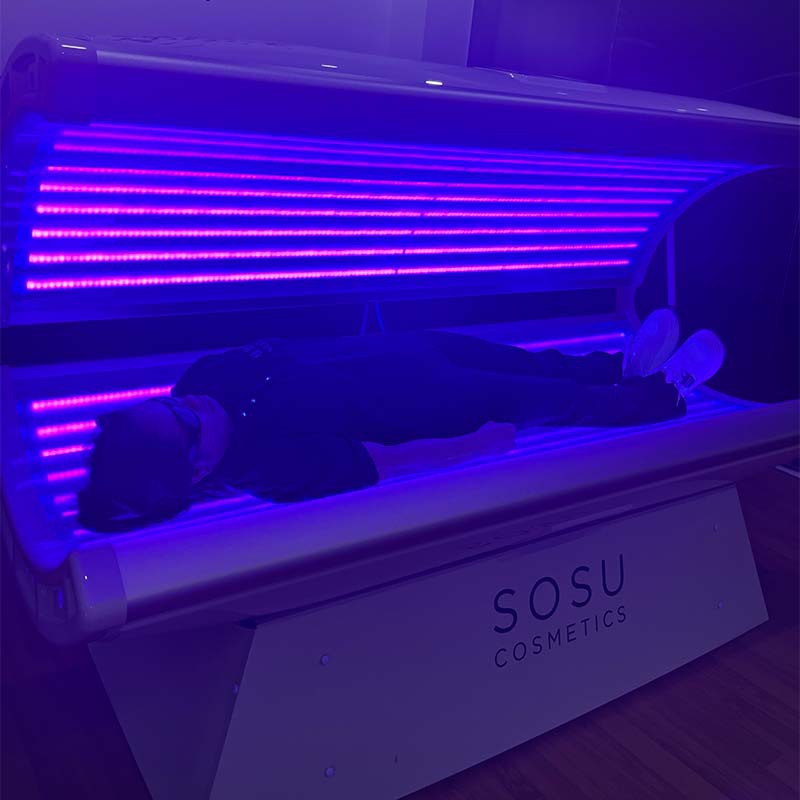 Lit de bronzage en acrylique – - Spa Wellness Salon avis et prix